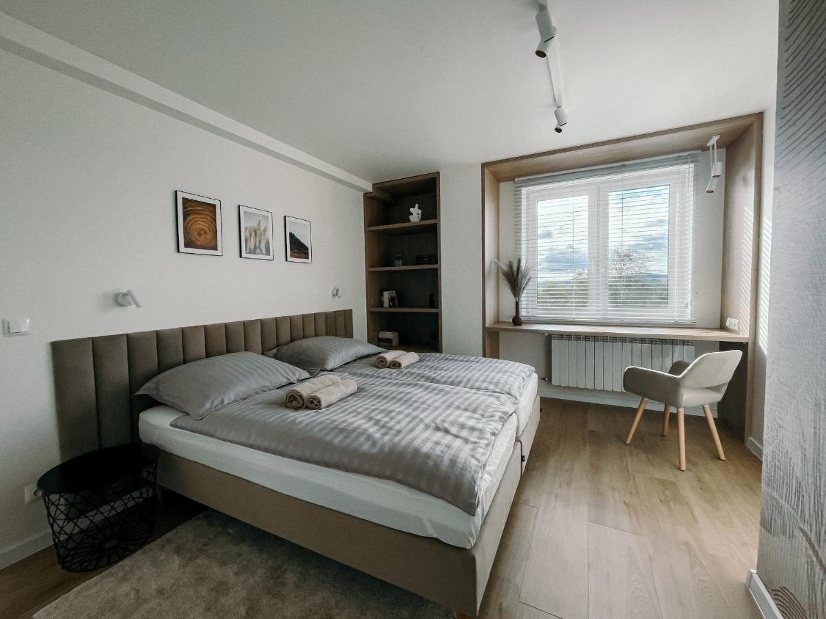 Penthouse Sloneczna Rapsodia - Blisko Parku Zdrojowego - Duzy Taras Na Dachu - Piekny Widok - Winda - Garaz Apartment Rabka-Zdrój Exterior photo