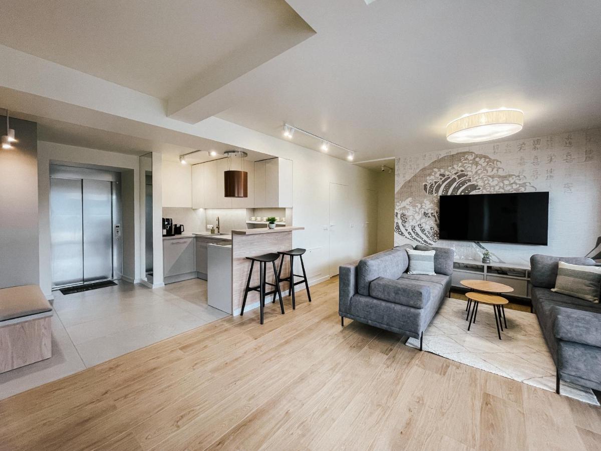 Penthouse Sloneczna Rapsodia - Blisko Parku Zdrojowego - Duzy Taras Na Dachu - Piekny Widok - Winda - Garaz Apartment Rabka-Zdrój Exterior photo